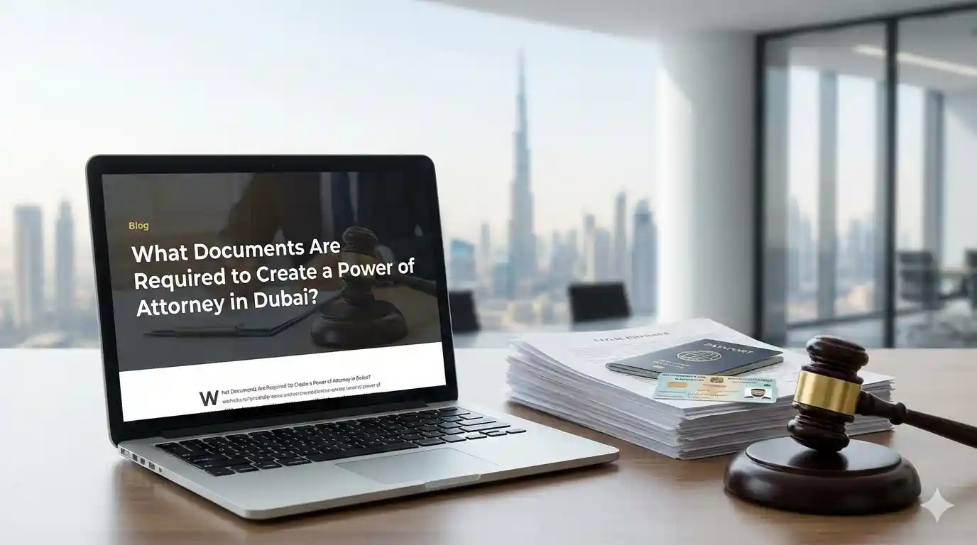 What Documents Are Required to Create a Power of Attorney in Dubai?